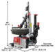 Atlas Platinum PTC500 Tire Changer + PWB90XL Wheel Balancer Combo Package – Professional Tire Service Equipment (AP-TCWB-COMBO2-FPD) - Image 9