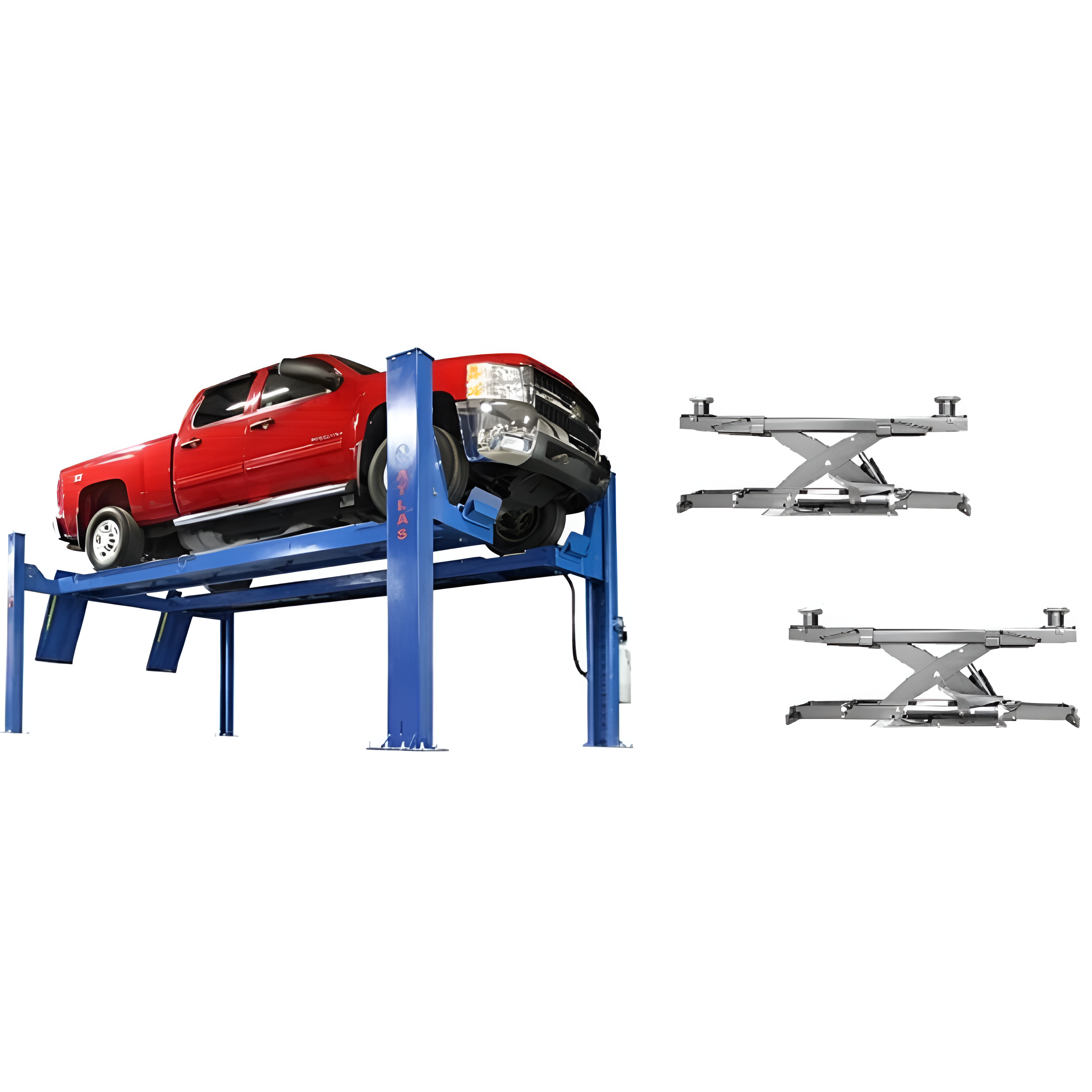 atlas-automotive-equipment-platinum-PVL14OF-EXT-lift-RJ7-rolling-jacks-ALI-certified-combo-AP-PVL14OF-EXT-COMBO-FPD-Picsart-AiImageEnhancer.png Atlas Platinum PVL14OF‑EXT 14,000 lb Open‑Front Alignment Lift + RJ7000 Rolling Jacks Combo | AP‑PVL14OF‑EXT‑COMBO‑FPD - Image 1