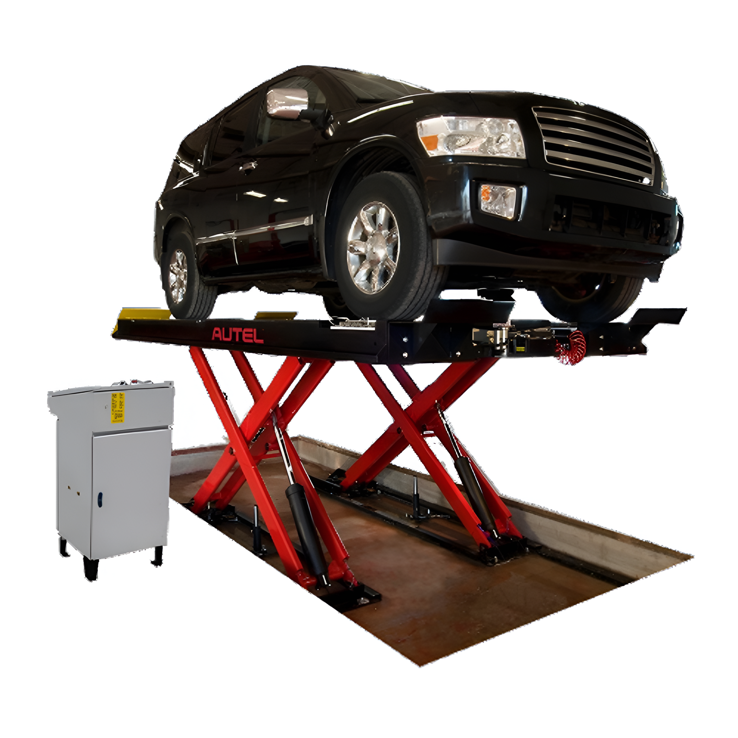 autel-alignment-12K-scissor-lift-flush-mounted-12000Lbs-lifting-capacity-hydraulic-alignment-scissor-lift-AULS12ALOR1.png Autel Alignment 12K Scissor Lift | AULS12ALOR1 - Image 1