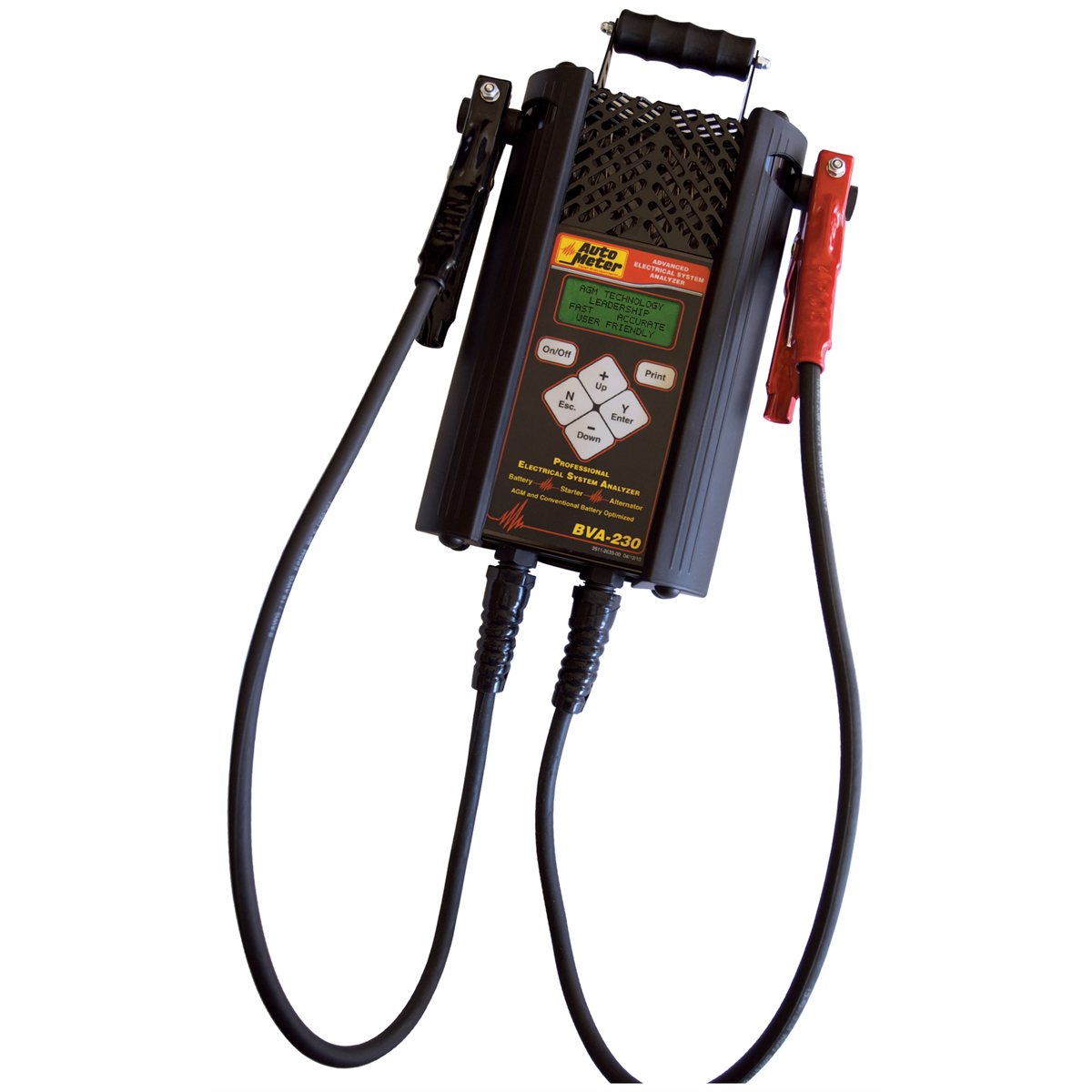 auto-meter-products-handheld-electrical-system-analyzer-BVA-230.png AutoMeter BVA-230 – Hand-Held 6 V/12 V Electrical System Analyzer - Image 1