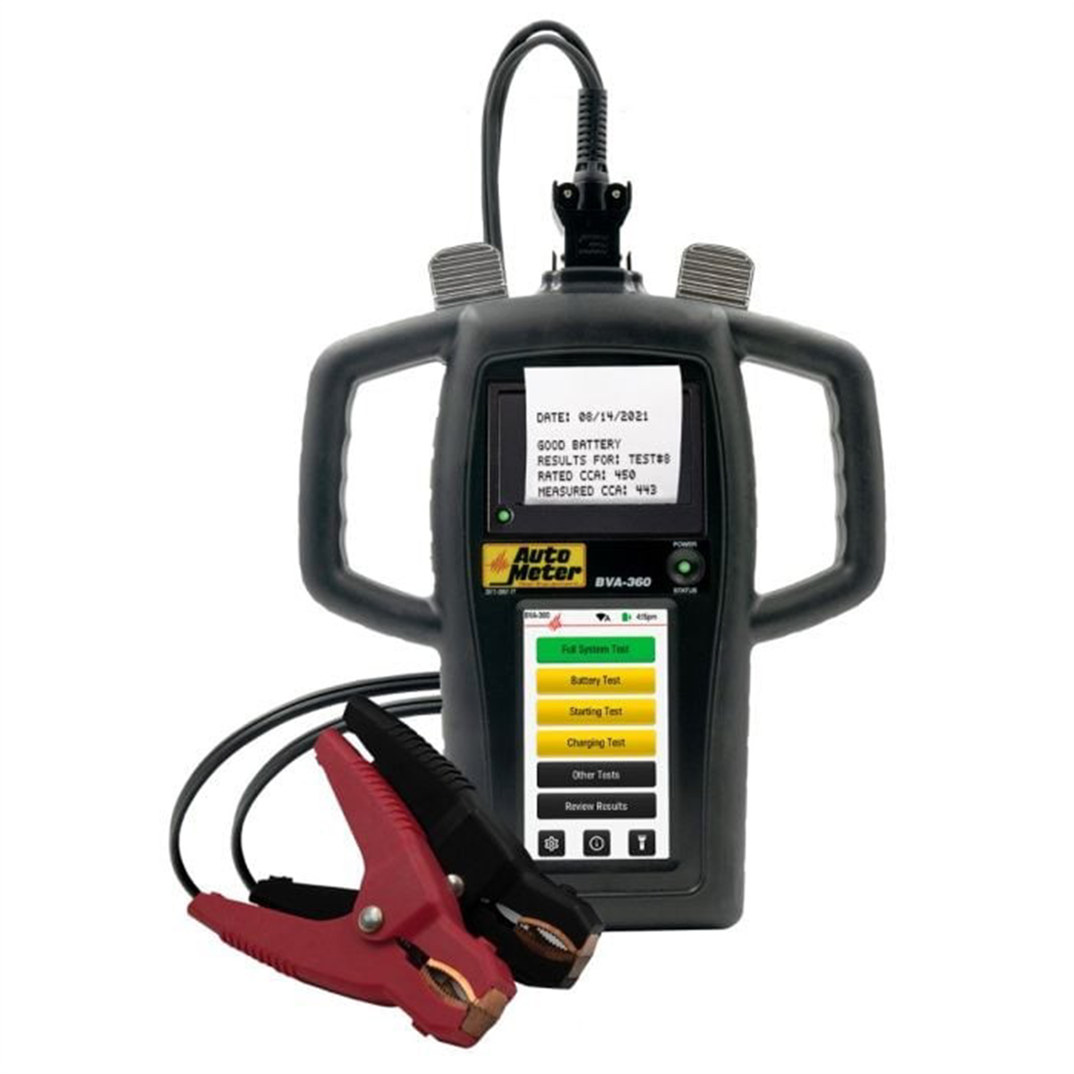 auto-meter-roducts-handheld-electrical-system-analyzer-with-40-amp-load-_-printer-BVA-360P.png AutoMeter BVA-360P Hand-Held Battery & Electrical Tester - Image 1