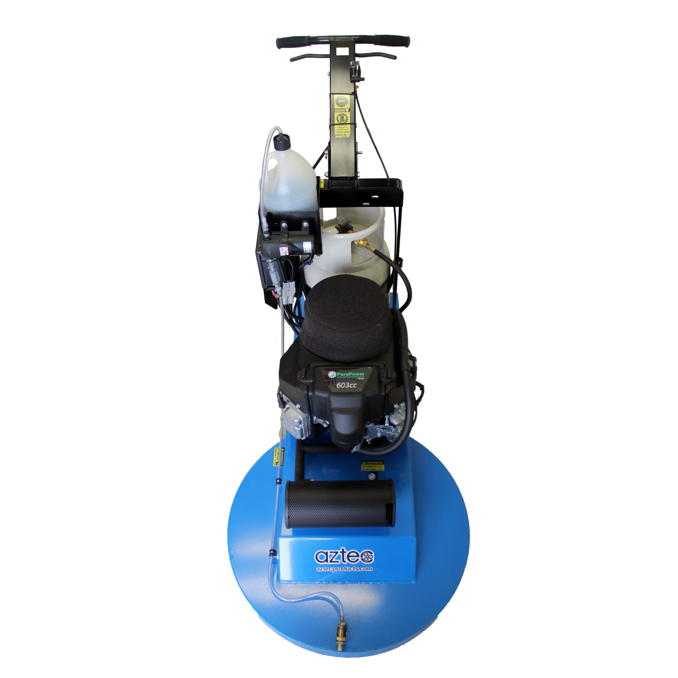 aztec-products-27-low-rider-propane-burnisher-18-HP-kawasaki-with-propane-tank-070-27-LR-2.png Low Rider Floor Burnisher | 27'' | Aztec Products - Image 1