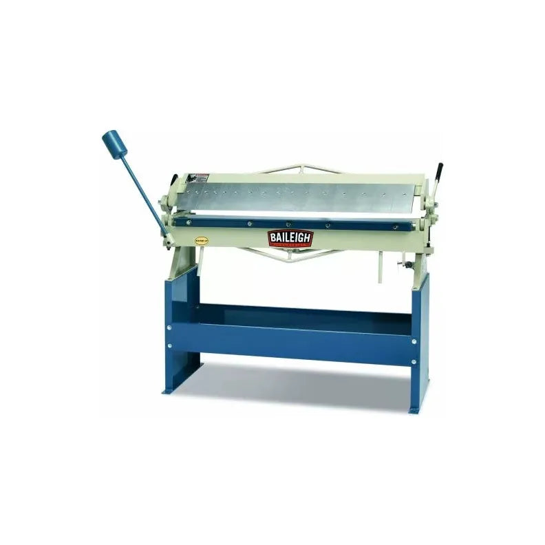 baileigh-industrial-BB-4816-manually-operated-box-and-pan-finger-brake-4-length-16-gauge-mil-steel-capacityBA9-1000460.jpg Box and Pan Brake | Heavy Duty | Baileigh Industrial BA9-1000460 - Image 1