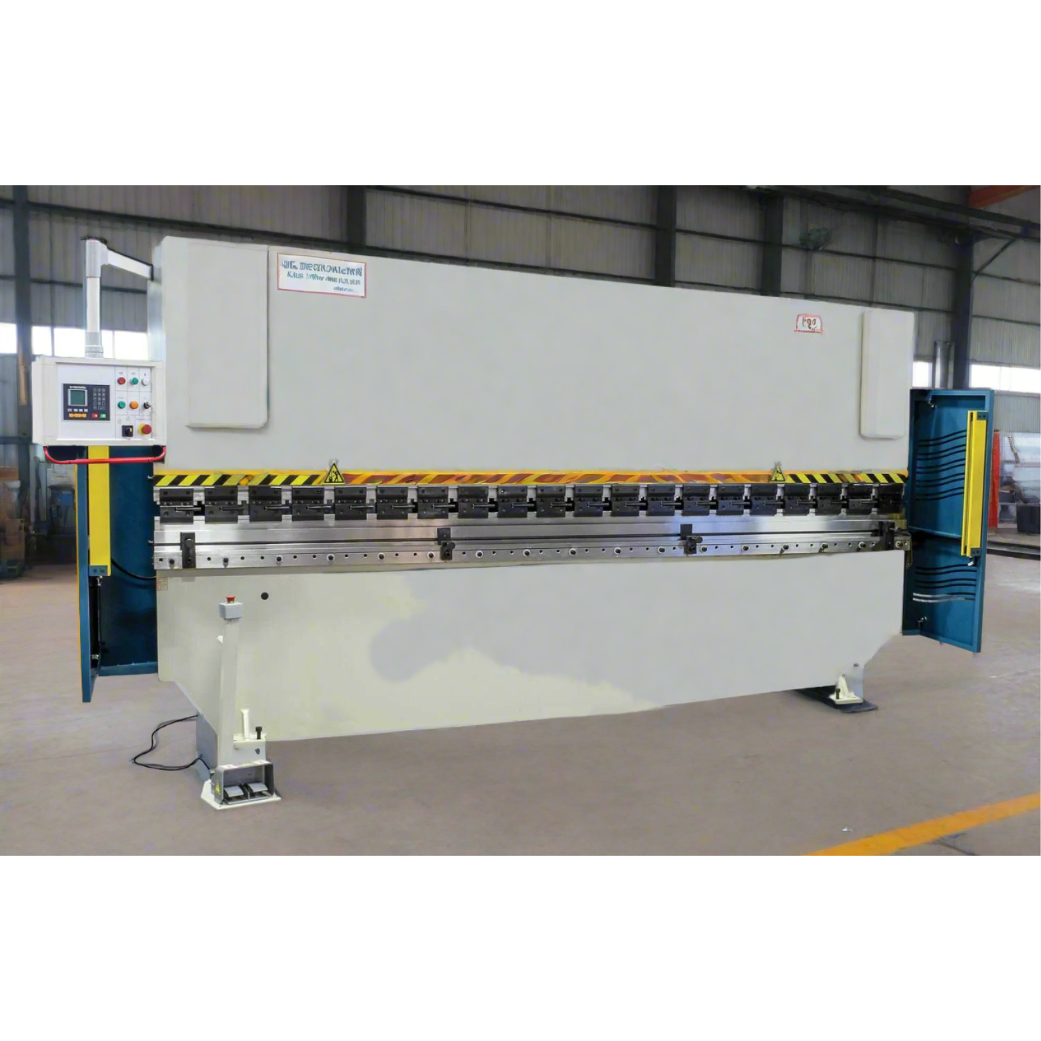 baileigh-industrial-BP-14013CNC-220V-3phase-140-ton-157-2Axis-programmable-hydraulic-press-brake-BA9-1000787_2024-07-22T05_55_34.453Z.png Hydraulic Press Brake | 140 Ton | Baileigh Industrial BA9-1000787 - Image 1