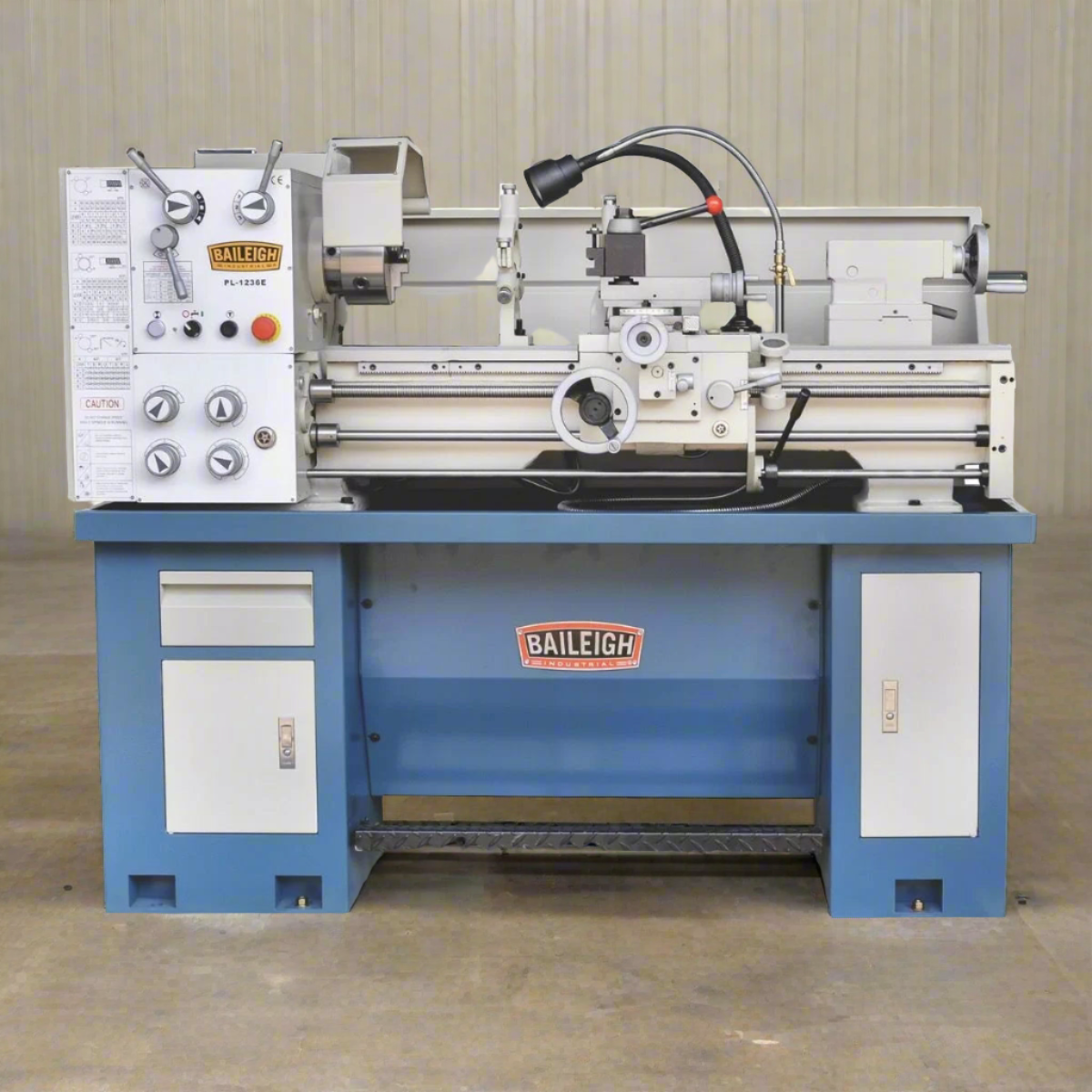 baileigh-industrial-PL-1236E-1-0-12-x-36-lathe-with-mitutoyo-DRO-2HP-220V-1Phase-BA9-1016616_2024-07-23T07_18_58.807Z.png Metal Lathe | 12" x 36" | Baileigh Industrial BA9-1016616 - Image 1