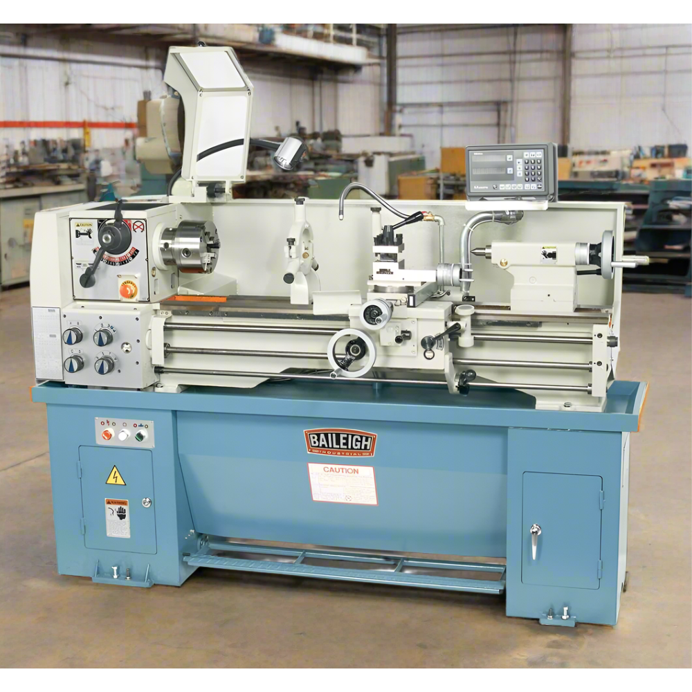 baileigh-industrial-PL-1340-13-x-40-precision-geared-head-lathe-with-mitutoyo-DRO-2-HP-220V-1Phase-BA9-1006057_2024-07-23T06_39_29.157Z.png Metal Lathe | 13'' x 40" | Baileigh Industrial BA9-1006057 - Image 1