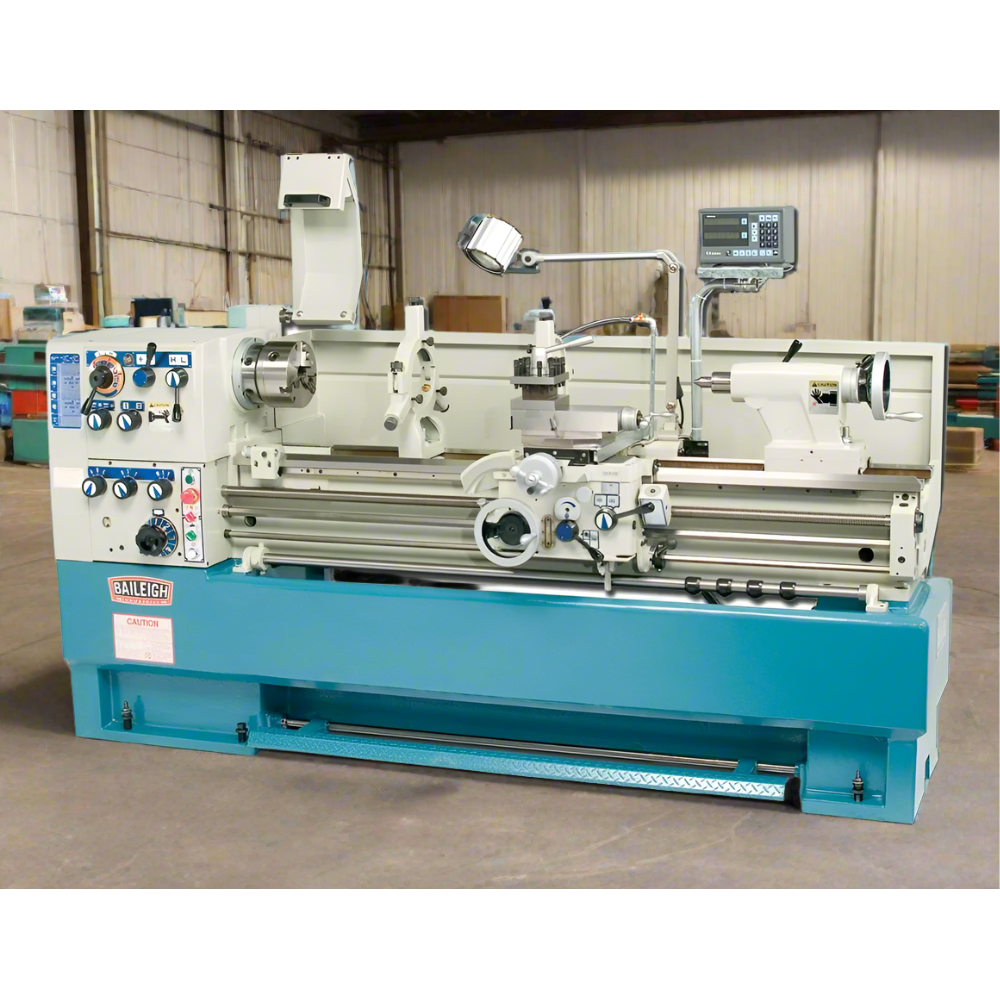 baileigh-industrial-PL-1860-18-x-60-precision-geared-head-lathe-with-mitutoyo-DRO-7-1-2-HP-220V-3PhaseBA9-1006157_2024-07-23T06_18_20.011Z.png Engine Lathe | 18" x 60" | Baileigh Industrial BA9-1006157 - Image 1