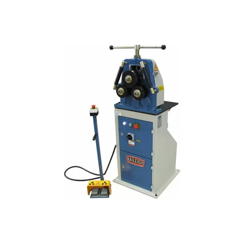 baileigh-industrial-R-M10E-220V-3phase-R-M10-bending-machine-for-profile-and-pipe-BA9-1013217.jpg Roll Bender | Manual | Baileigh Industrial BA9-1013217 - Image 1