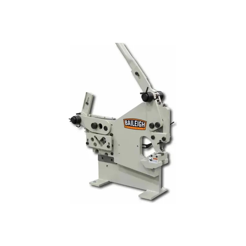 baileigh-industrial-SW-22M-P-manually-operated-ironworker-with-punch-station-BA9-1010452.jpg Ironworker with Punch | Manual | Baileigh Industrial BA9-1010452 - Image 1