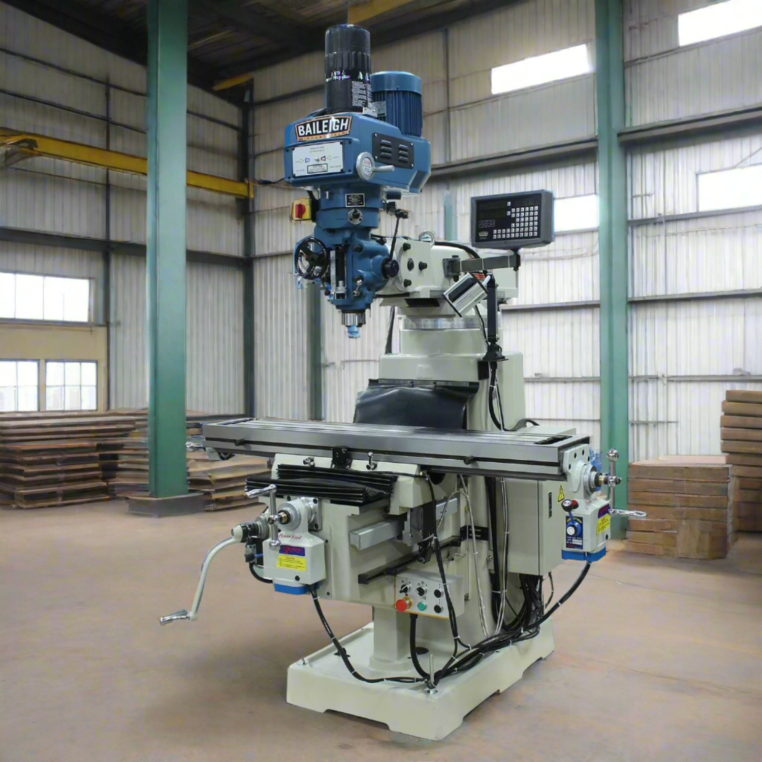 baileigh-industrial-VM-1054E-VS-10-x-54-variable-speed-mill-BA9-1020696_2024-07-23T08_49_51.835Z.png Vertical Mill | Variable Speed | 10" x 54" Table | Baileigh Industrial BA9-1020696 - Image 1