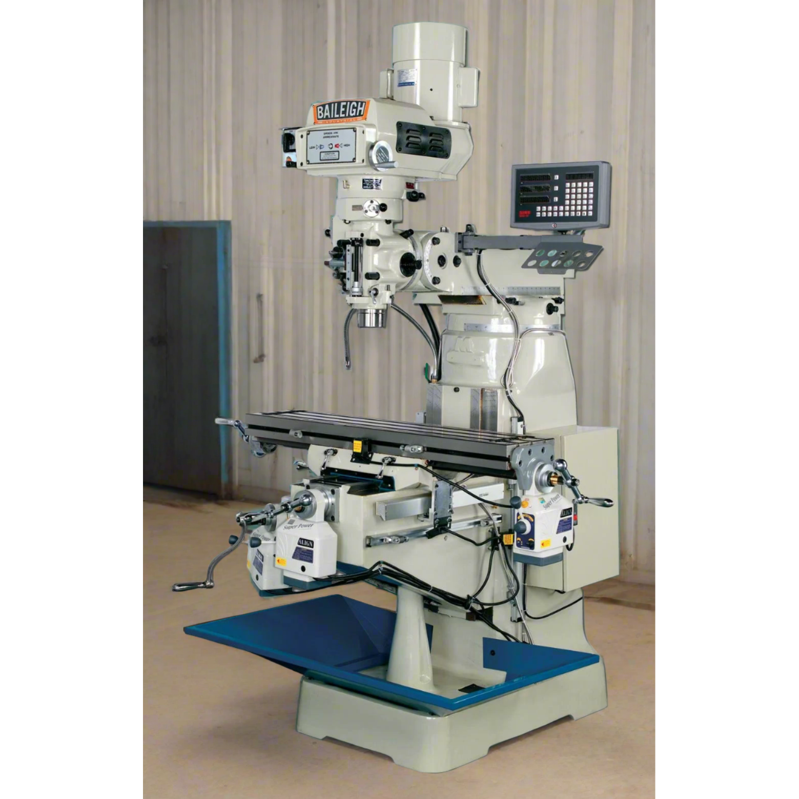 baileigh-industrial-VM-942-1-9-x-42-variable-speed-vertical-milling-machine-BA9-1008192_2024-07-23T08_43_08.105Z.png Vertical Milling Machine | 9" x 42" Table | Baileigh Industrial BA9-1008192 - Image 1