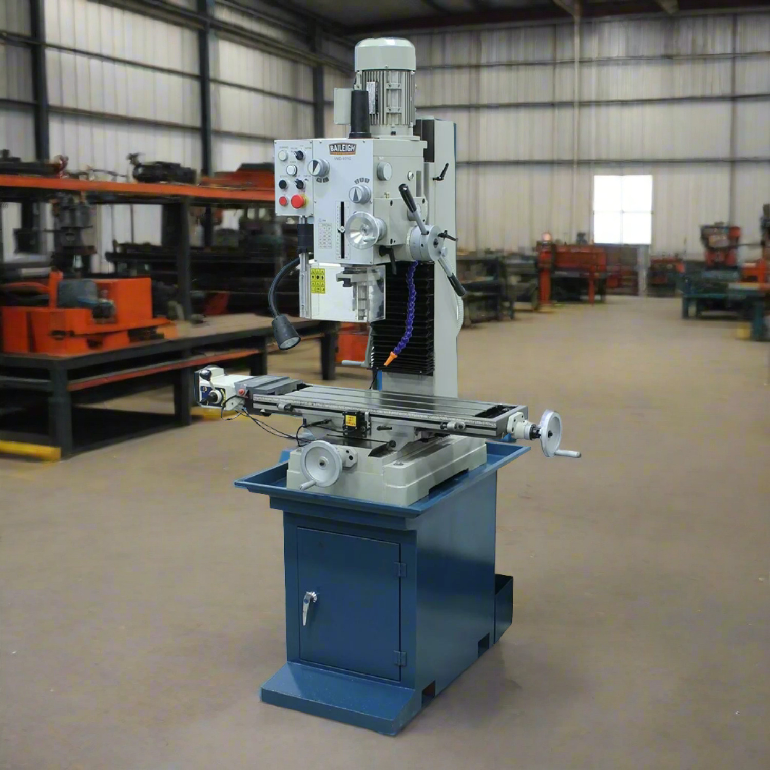 baileigh-industrial-VMD-931G-square-column-geared-head-mill-and-drill-BA9-1020693_2024-07-23T08_06_50.458Z.png Vertical Mill Drill | 1.75" Drilling Capacity | Baileigh Industrial BA9-1020693 - Image 1