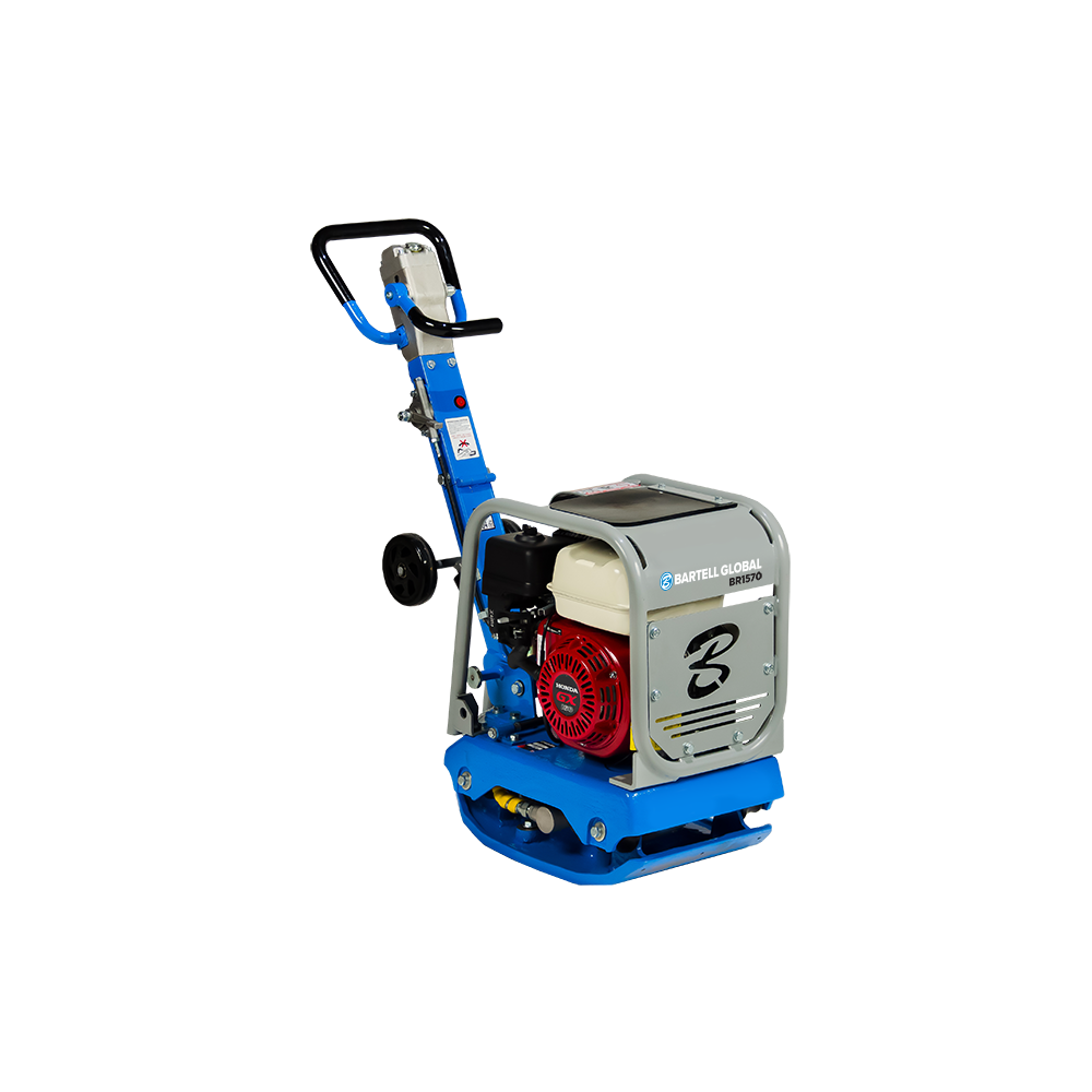 bartell-global-reversible-plate-compactor-3500-lbsForce-honda-GX160-engine-BR1570H.png Reversible Plate Compactor | 3500 lbs Force | Honda GX160 Engine | Bartell Global BR1570H - Image 1