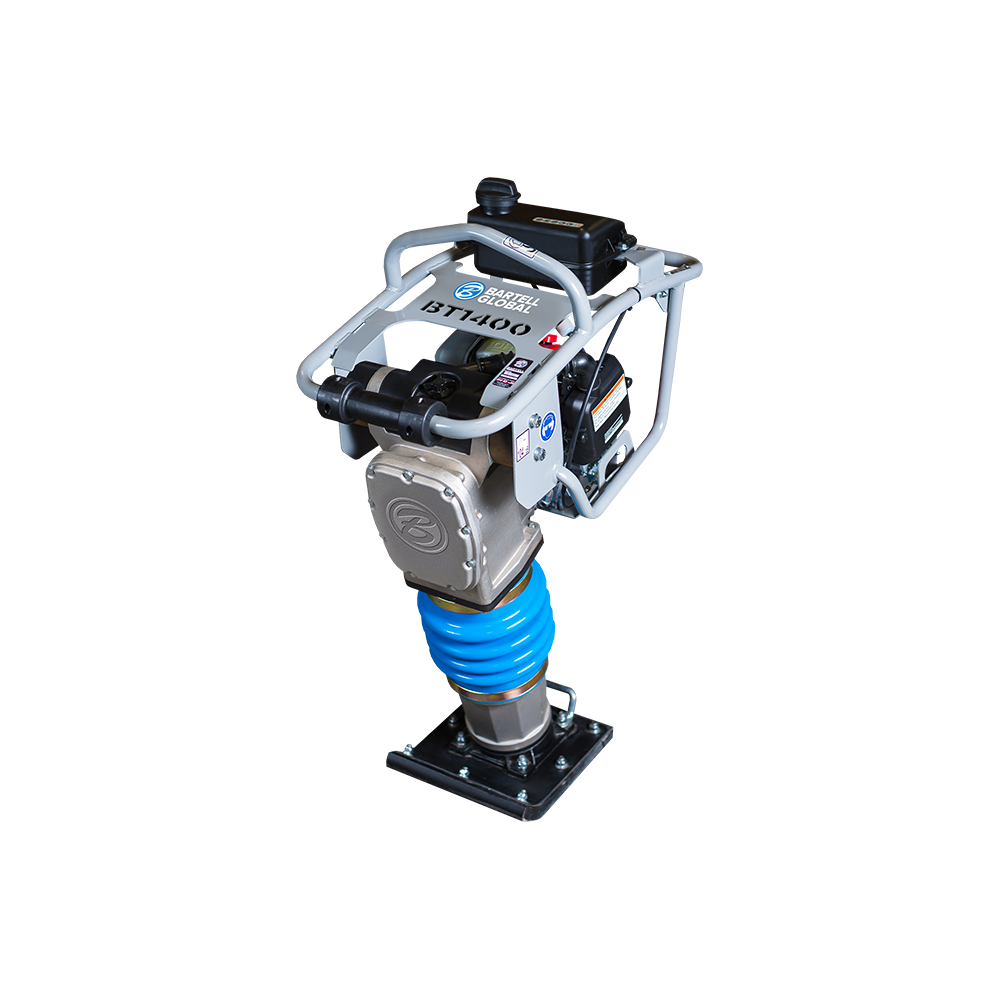 bartell-global-tapping-rammer-with-3000-lbs-compaction-force-honda-GX120-engine-BT1400H.png Tamping Rammer | 3000 lbs Compaction Force | Bartell Global BT1400H - Image 1