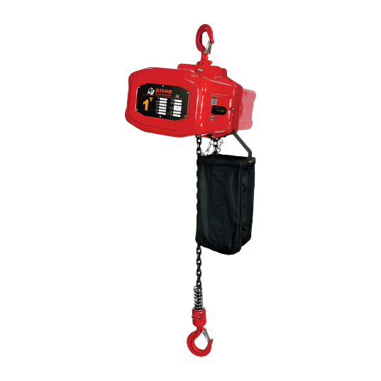 bison-lifting-1-ton-single-phase-electric-chain-hoist-HH-B010_fa3972ce-638e-427a-95c4-96d9867c960d.png Bison Lifting HH-B010 1 Ton Electric Chain Hoist | Single-Phase - Image 1