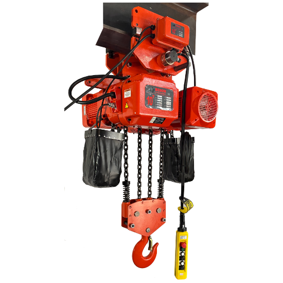 bison-lifting-10-ton-three-phase-dual-speed-electric-chain-hoist-wit-motorized-trolley-HHBDSK10-04D_WPC10D.png Bison Lifting 10 Ton Electric Chain Hoist with Trolley | Three-Phase Dual-Speed - Image 1