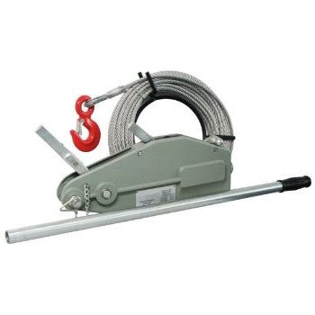 bison-lifting-1700-lift-capacity-2600-pull-capacity-wire-rope-puller-WRP-17.jpg Wire Rope Puller | 1700 Lift Capacity | 2600 Pull Capacity | Bison Lifting WRP-17 - Image 1