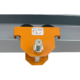 Low-Headroom Push Trolley  | 2 Ton | Bison Lifting PT020-ATP - Image 2