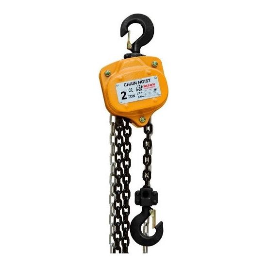 bison-lifting-2-ton-manual-chain-hoist-black-oxide-CH20-10-B.jpg Bison Lifting 2 Ton Manual Black Oxide Chain Hoist - Image 1