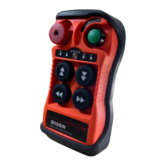 bison-lifting-radio-remote-kit-4-button-for-hoist-single-speed-with-trolley-Q404.png Radio Remote Kit | 4 Button | for Hoist Dual Speed with trolley | Bison Lifting Q404 - Image 1