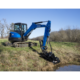 Mini Excavator Brush Cutter | Blue Diamond Attachment - Image 2
