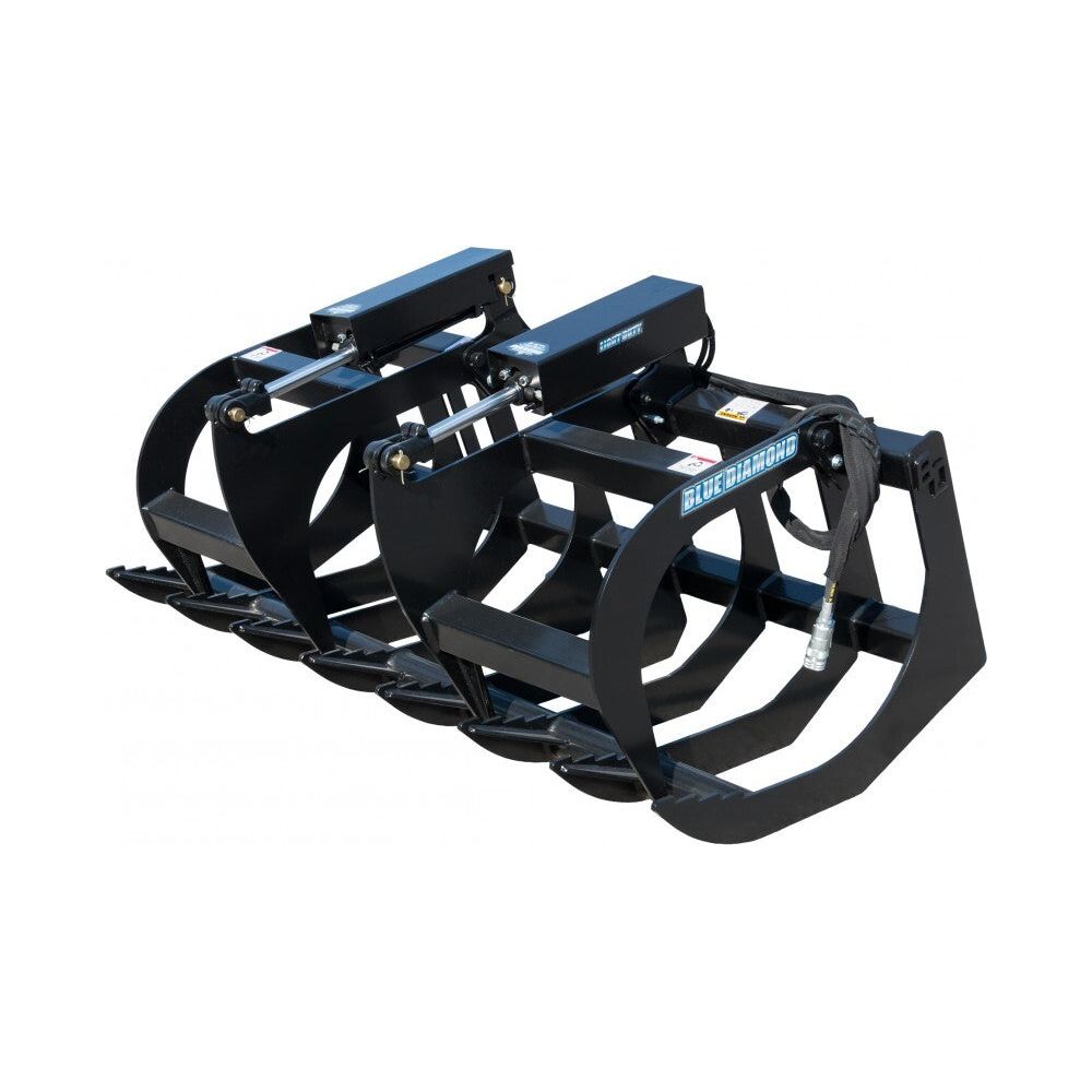 blue-diamond-attachments-52-root-grapple-light-duty-singl-clamp-106054-S.jpg Root Grapple | 52'' | Blue Diamond Attachments - Image 1