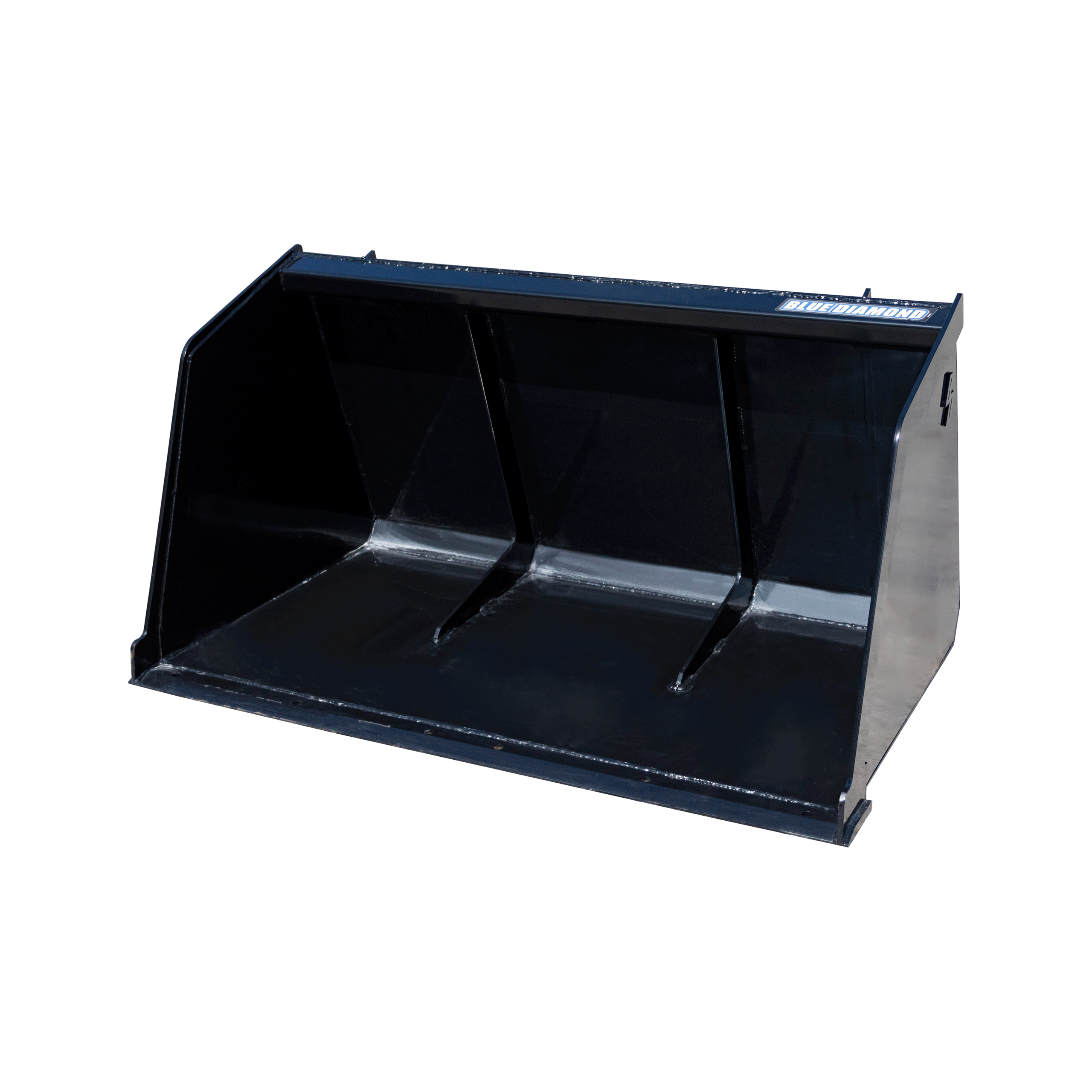 blue-diamond-attachments-60-sno-and-mulch-bucket-108525.png Snow & Mulch Bucket | 60'' | Blue Diamond Attachments - Image 1