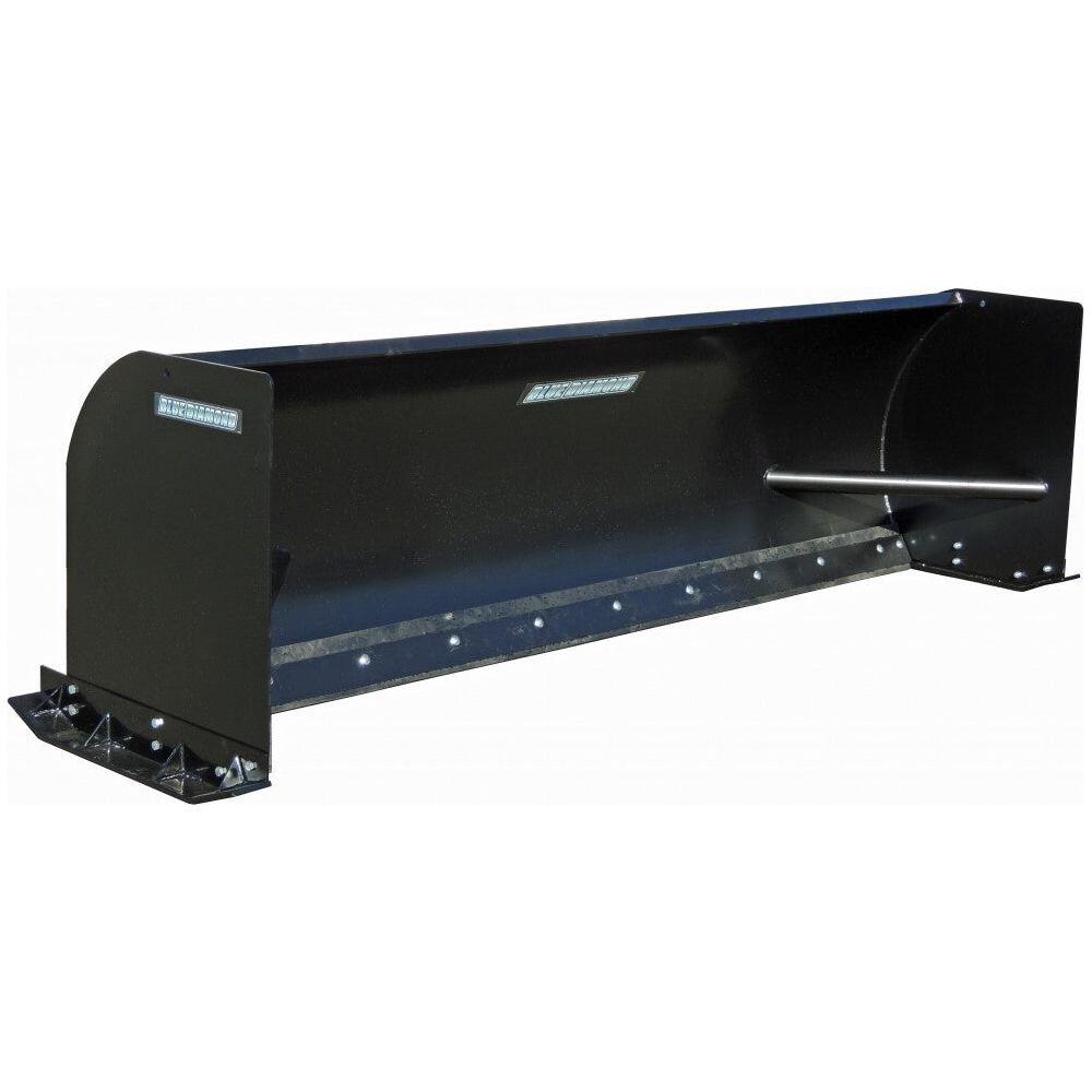 blue-diamond-attachments-72-snow-pusher-with-rubber-edge-120113.jpg Snow Pusher | 72'' | Blue Diamond Attachments - Image 1