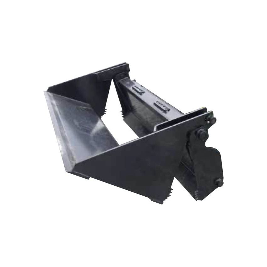 blue-diamond-attachments-78-skid-steer-bucket-4-in-1-with-smooth-edge-108790.jpg Skid Steer Bucket | 78'' | 4-in-1 | Blue Diamond Attachments - Image 1