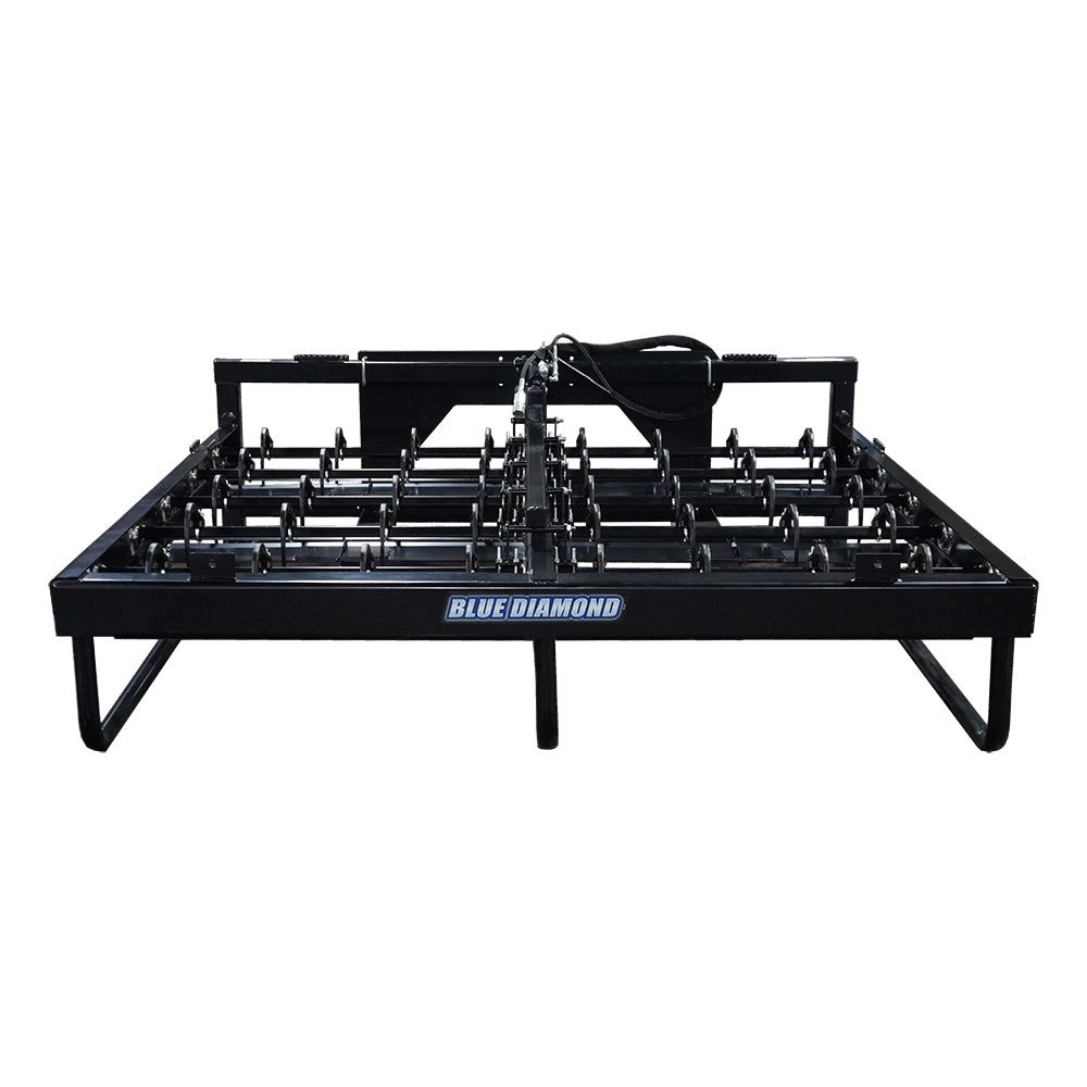 blue-diamond-attachments-hay-accumulator-grapple-fit-8-10-Sq-bales-111405.jpg Hay Accumulator Grapple | Fit 8-10 Sq. Bales | Blue Diamond Attachments - Image 1