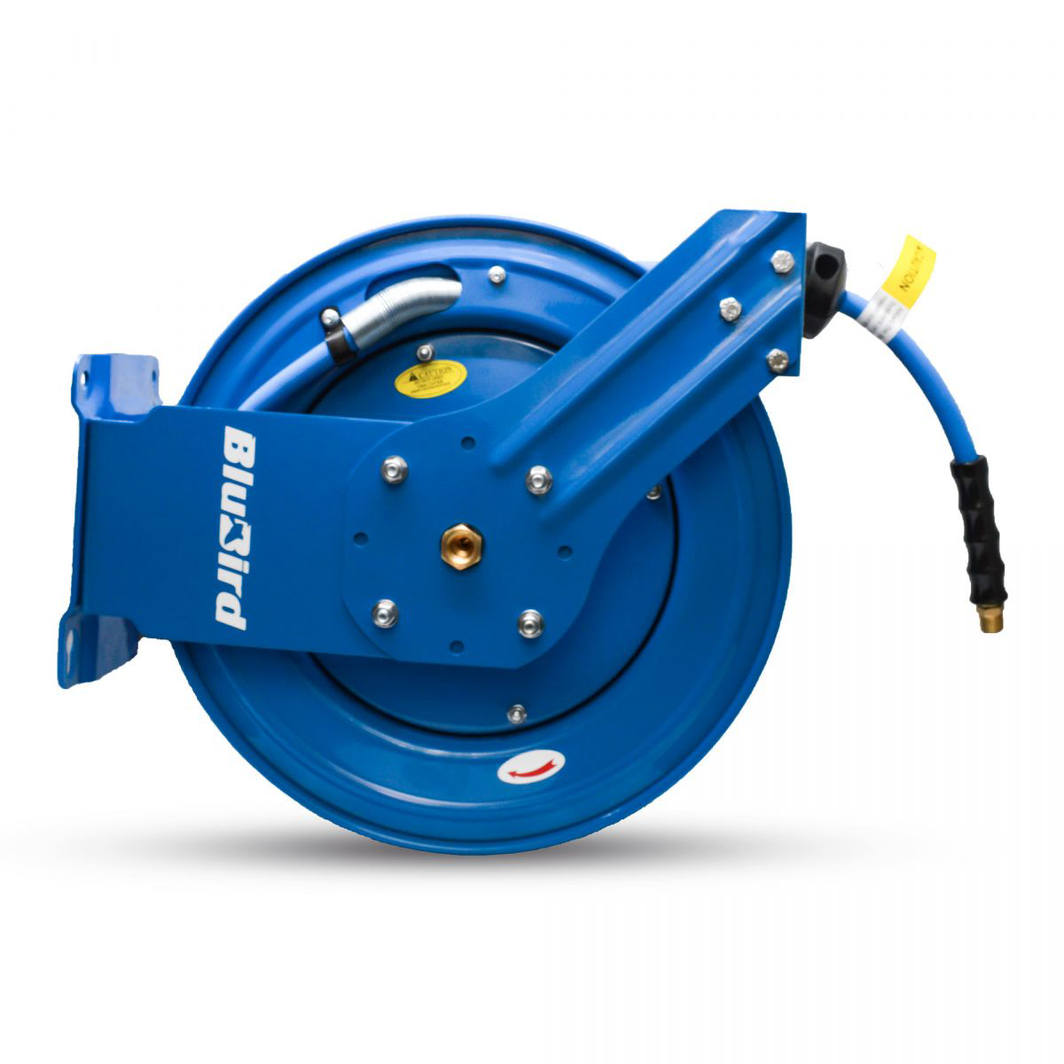 bluebird-1-2in-x-75ft-rubber-air-hose-reel-assembly_heavy-duty-retractable-steel-reel_BLBBBRDA1275.png BluBird Rubber Air Hose Reel Assembly SA 1/2" x 75' - Image 1