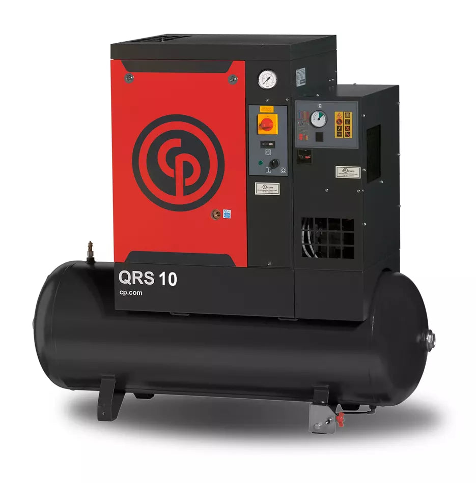 chicago-pneumatic-10HP-80G-rotary-compressor-CPCQRS10HP.jpg Chicago Pneumatic 10HP 80 Gallon Rotary Air Compressor – CPCQRS10HP - Image 1