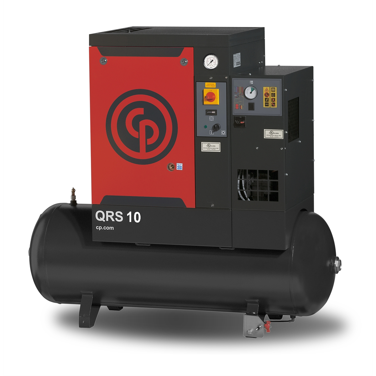 chicago-pneumatic-10HP-screw-QRS-with-dryer-CPCQRS10HPD.png Chicago Pneumatic 10 HP Screw Air Compressor with Dryer Industrial High-Performance CPQRS10HPD - Image 1