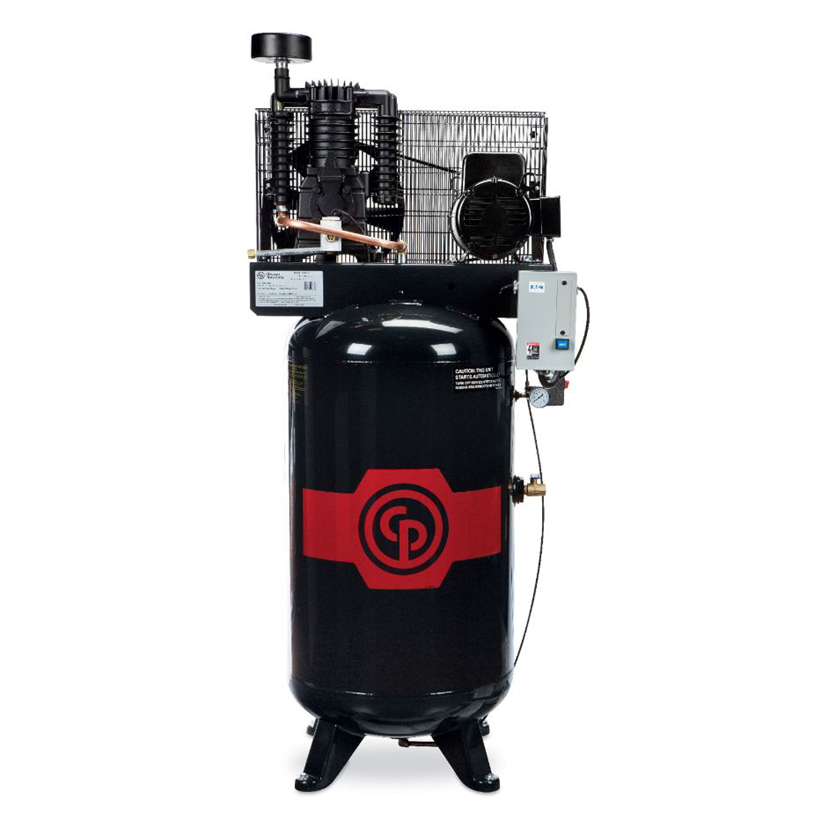 chicago-pneumatic-5Hp-80H-460-3-22-4Cfm-CPCRCP-338HS4.png Chicago Pneumatic 5HP Air Compressor – 80H Horizontal Tank 3 Phase 460V, 22.4 CFM (CPCRCP-338HS4) - Image 1