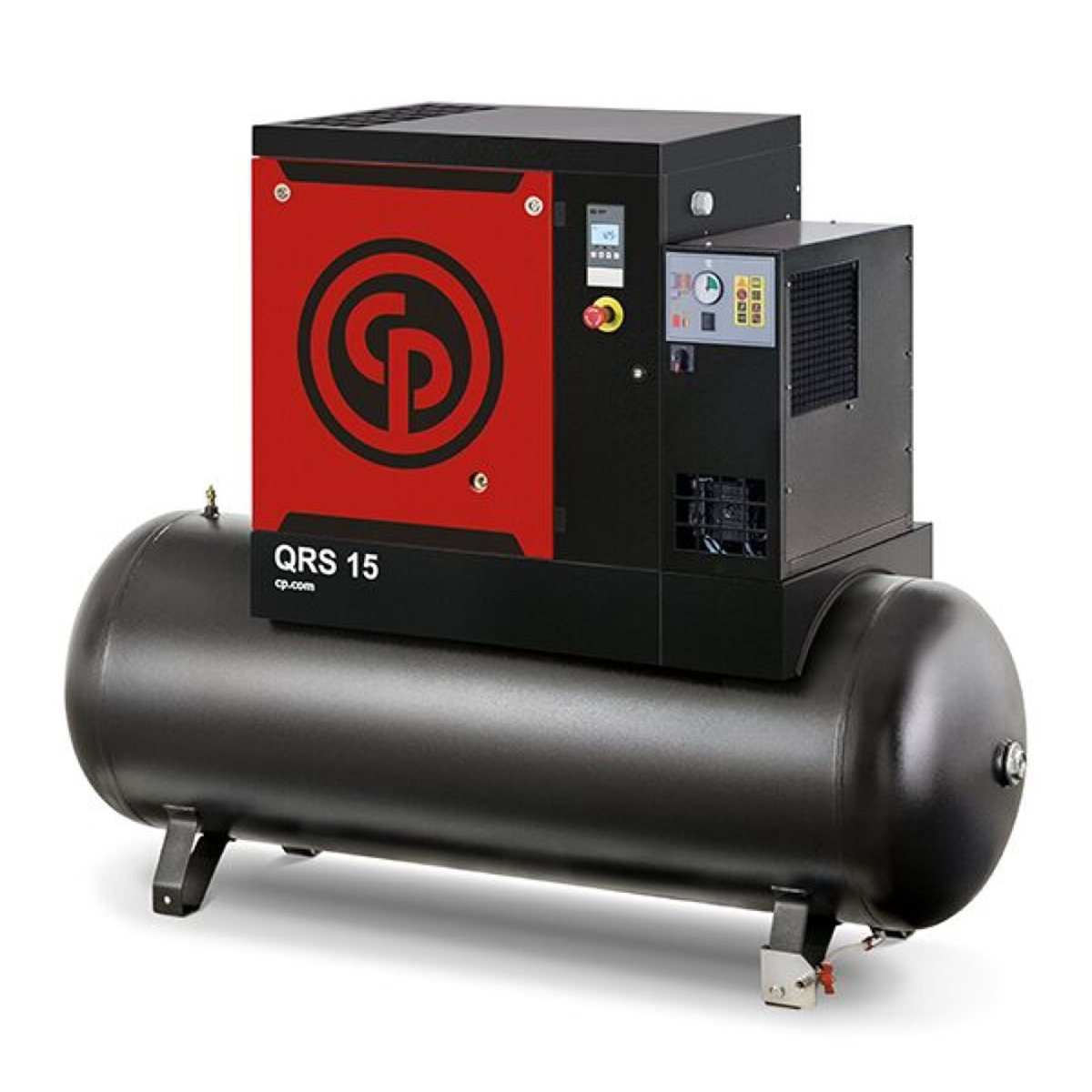 chicago-pneumatic-CP-QRS15-HPD-screw-compressor-with-Dry.png Chicago Pneumatic CP-QRS15 HPD Screw Air Compressor with Dry System – Industrial High-Performance Compressor - Image 1
