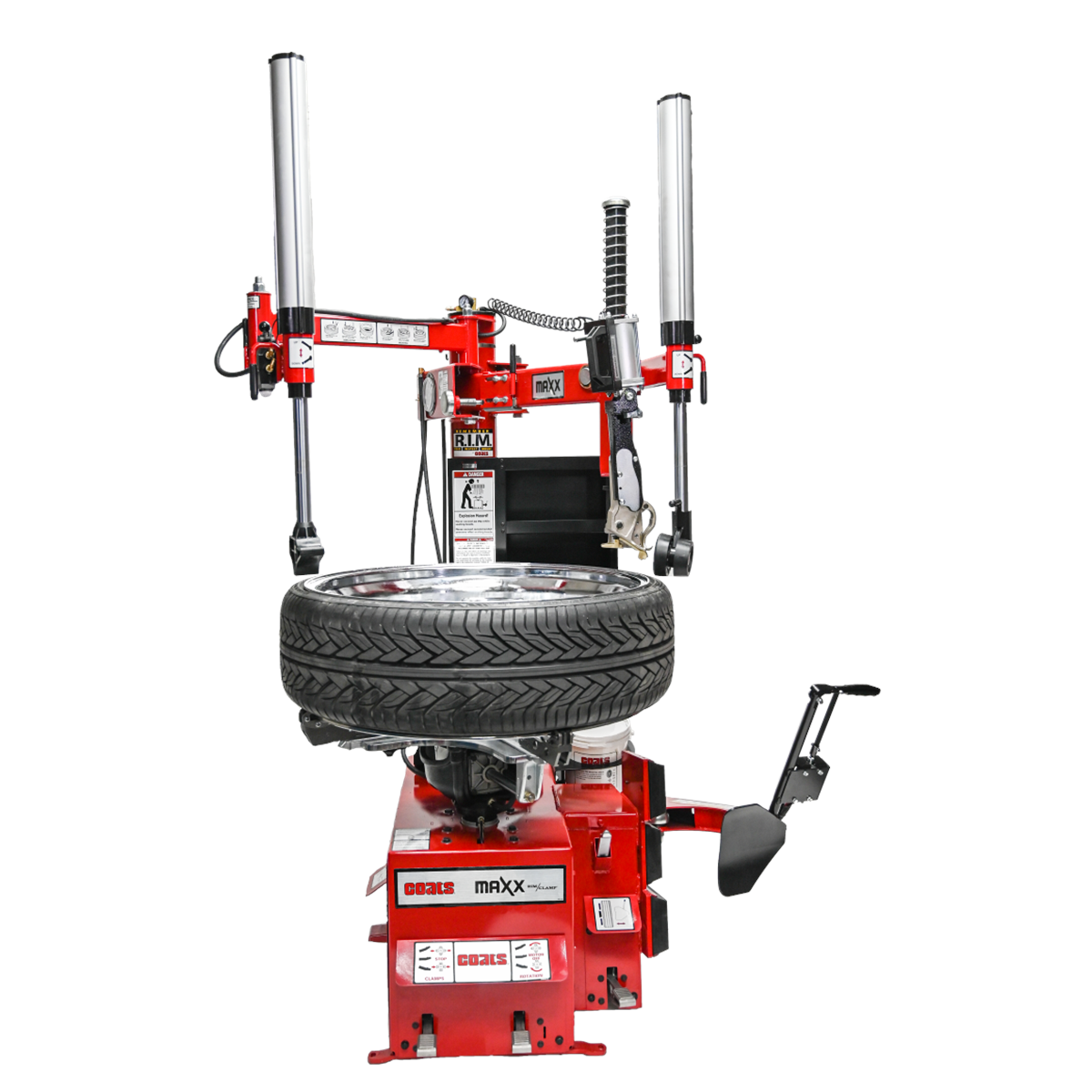 coat-company-LLC-maxx-90-rim-clamp-tire-changer-air-motor-AMM800MAXX90A.png COATS Maxx 90 Rim Clamp Tire Changer with Air Motor | Heavy Duty Tire Changing Machine | AMM800MAXX90A - Image 1