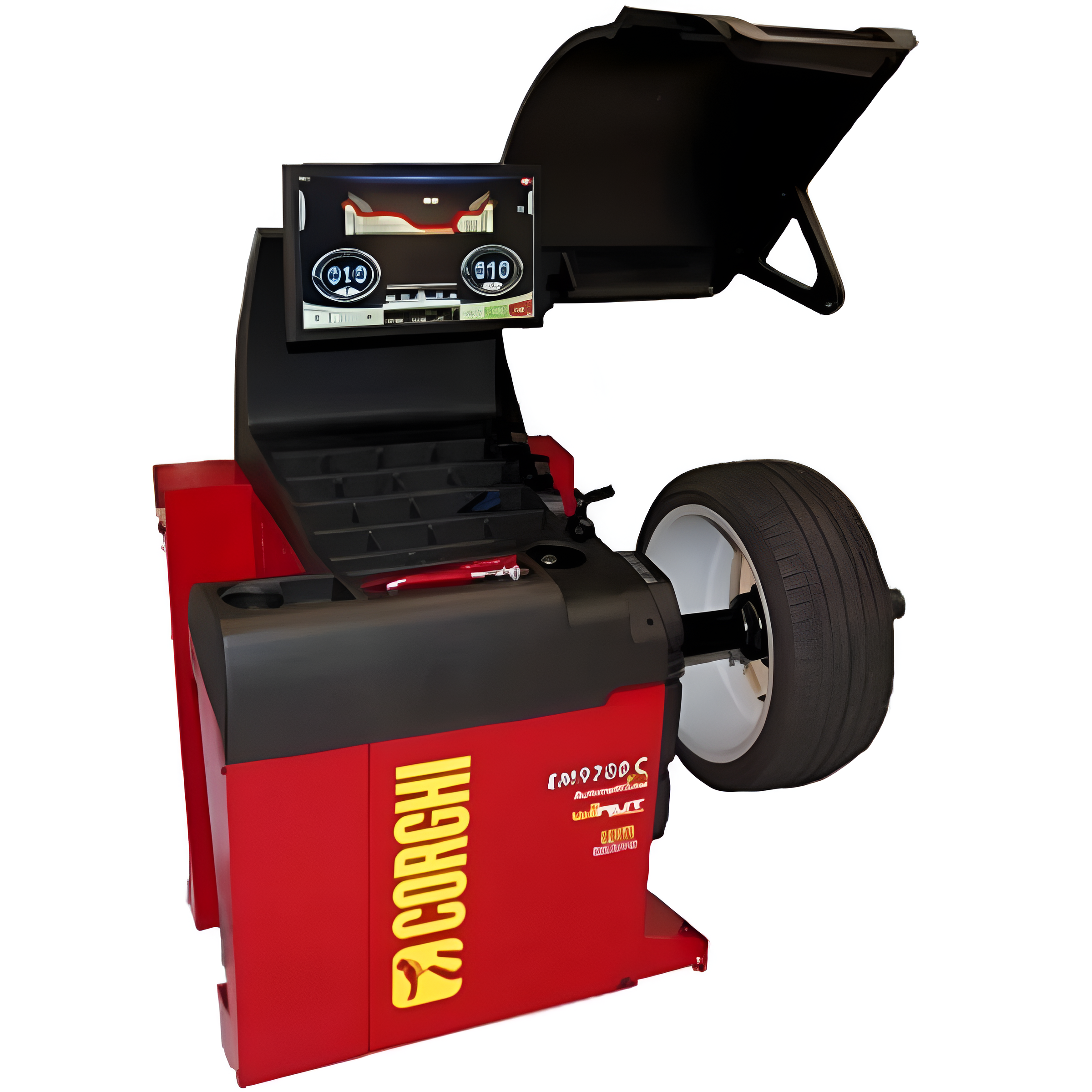 corghi-EM9780-wheel-balance-COR0-21109790-00.png Corghi EM9780 Wheel Balancer COR0-21109790-00 – Automatic Tire Balancing Machine with Precision Technology - Image 1