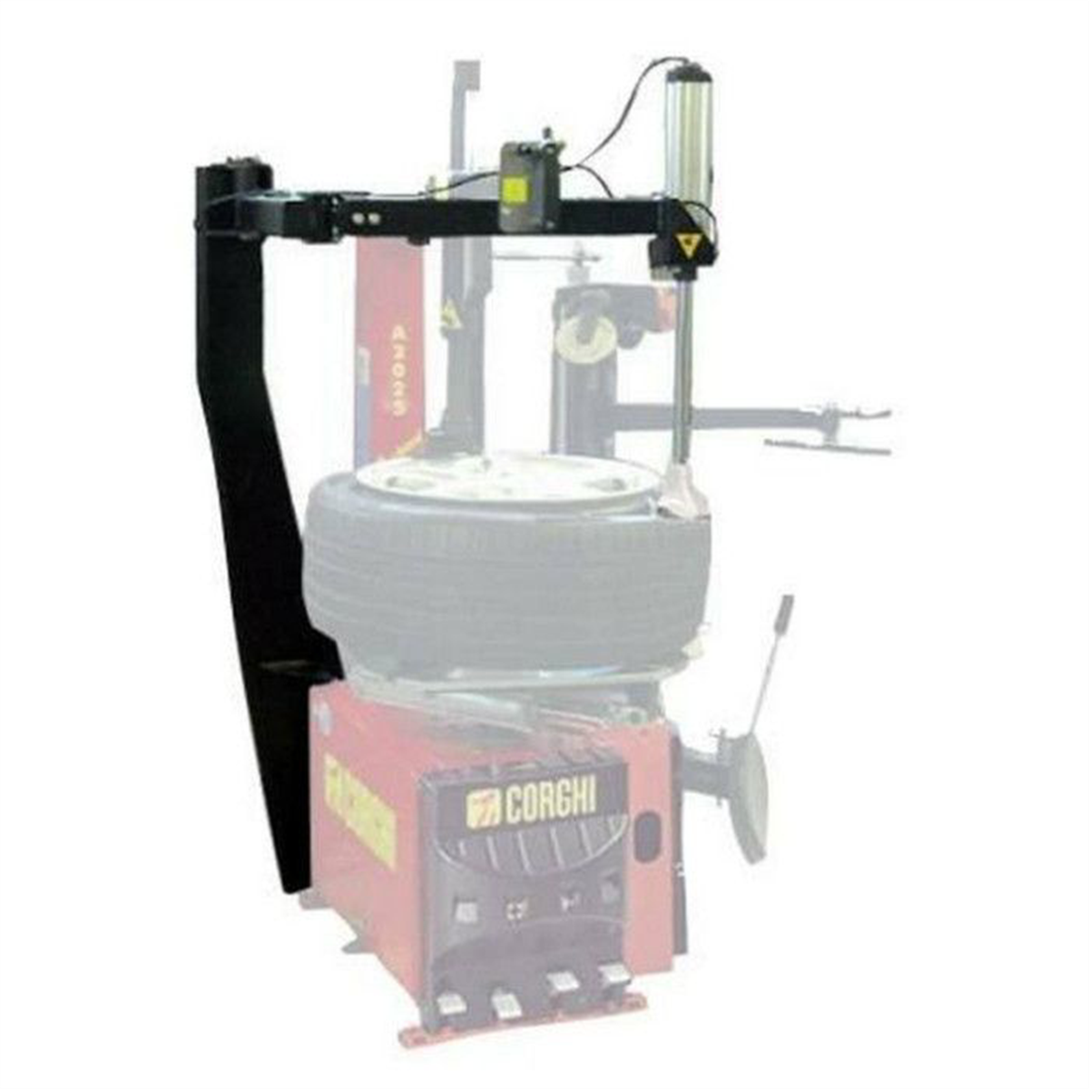 corghi-bead-press-tool-articulating-arm-COR8-11100100.png Corghi Bead Press Tool Articulating Arm – COR8-11100100 Tire Changer Assist Tool for Precise Bead Seating - Image 1