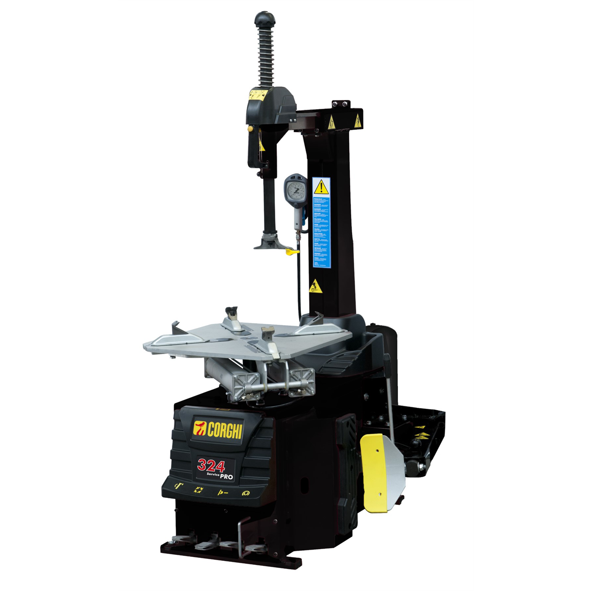 corghi-service-PRO324-tilt-back-rim-clamp-tire-changer-COR0-11901304-00.png Corghi Service PRO324 Tilt Back Rim Clamp Tire Changer – Heavy-Duty Professional Auto Shop Equipment COR0-11901304-00 - Image 1