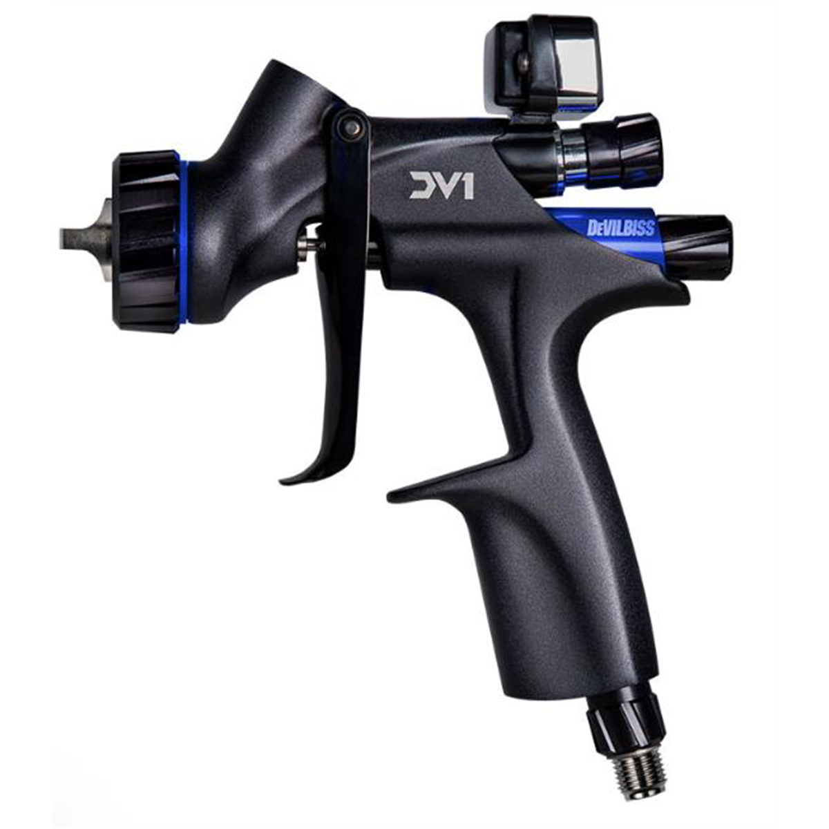deVilbiss-DV1-B-basecoat-spray-gun-digital-uncupped-HVLP-1-2-1-3-1-4-DEV704504.png DeVilbiss DV1-B Basecoat Spray Gun Digital Uncupped HVLP (1.2,1.3 1.4) DEV704504 - Image 1
