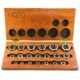 Hex Thrding Die Set NC & NF HSS | 20 Pc | Drillco 3300E20