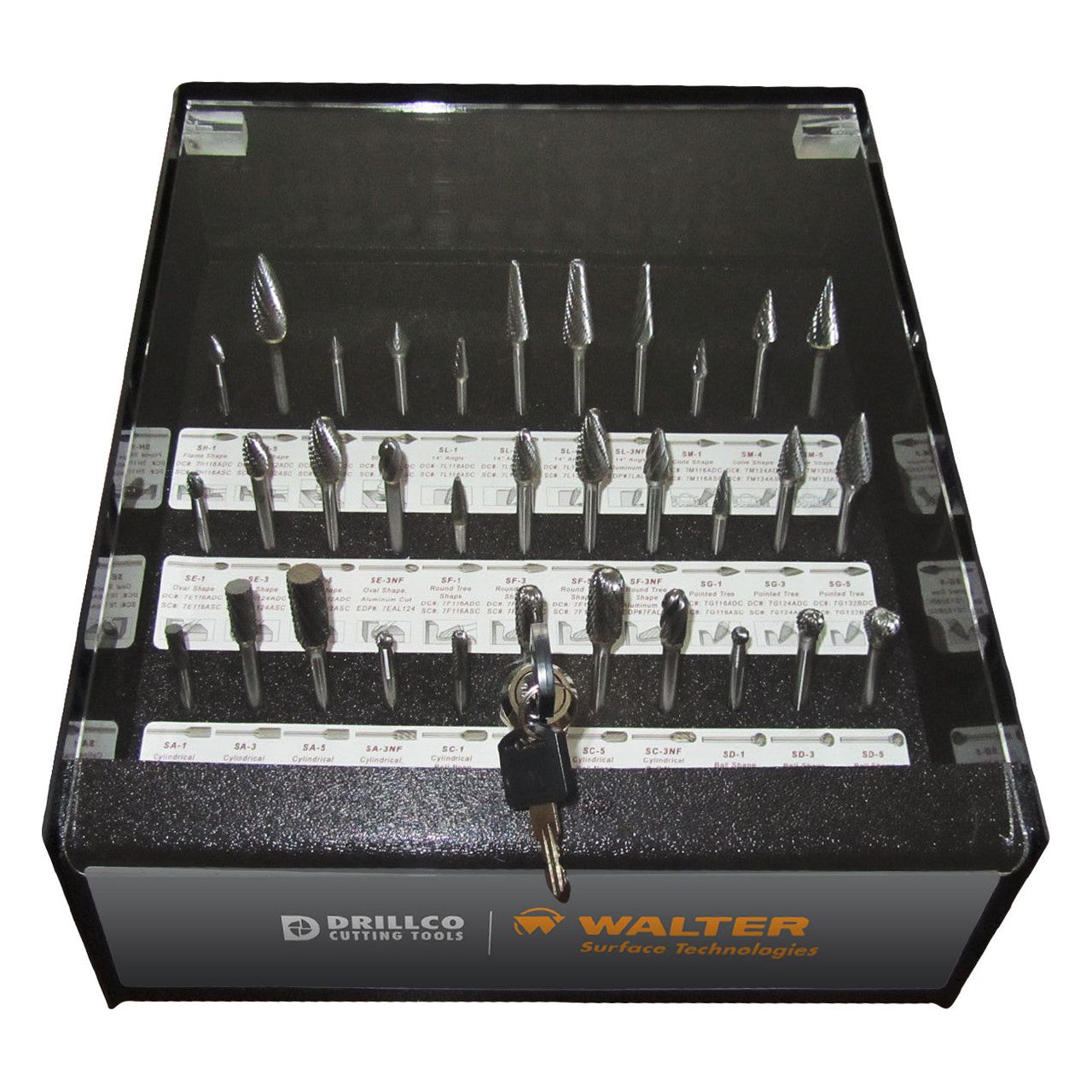 drillco-cutting-tools-display-bur-99-Pc-double-cut-70S099DC.jpg Display Bur 99 Pc Double Cut | Drillco 70S099DC - Image 1