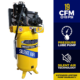 Emax Compressor 15 HP (2 x 7.5) 230 Volt Single Phase Silent Air Duplex Air Compressor EMXESP07D120V1 - Image 2