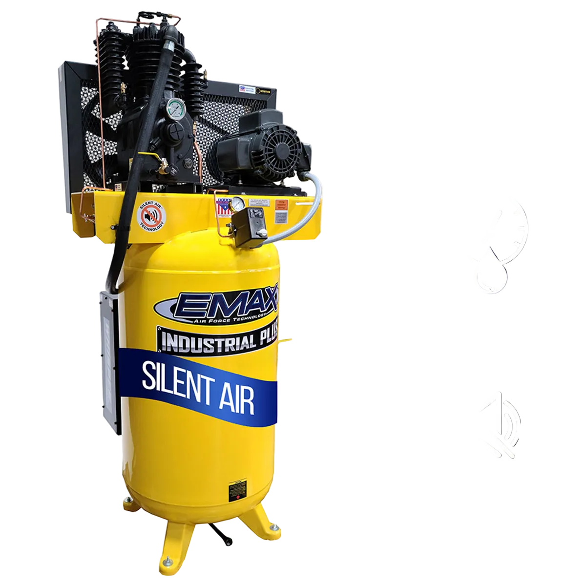 emax-compressor-15-HP-2-x-7-5-230-volt-single-phase-silent-air-duplex-air-compressor-EMXESP07D120V1_c8fc464b-39e0-4d2a-a3bf-f74f3ae521a4.png Emax Compressor 15 HP (2 x 7.5) 230 Volt Single Phase Silent Air Duplex Air Compressor EMXESP07D120V1 - Image 1