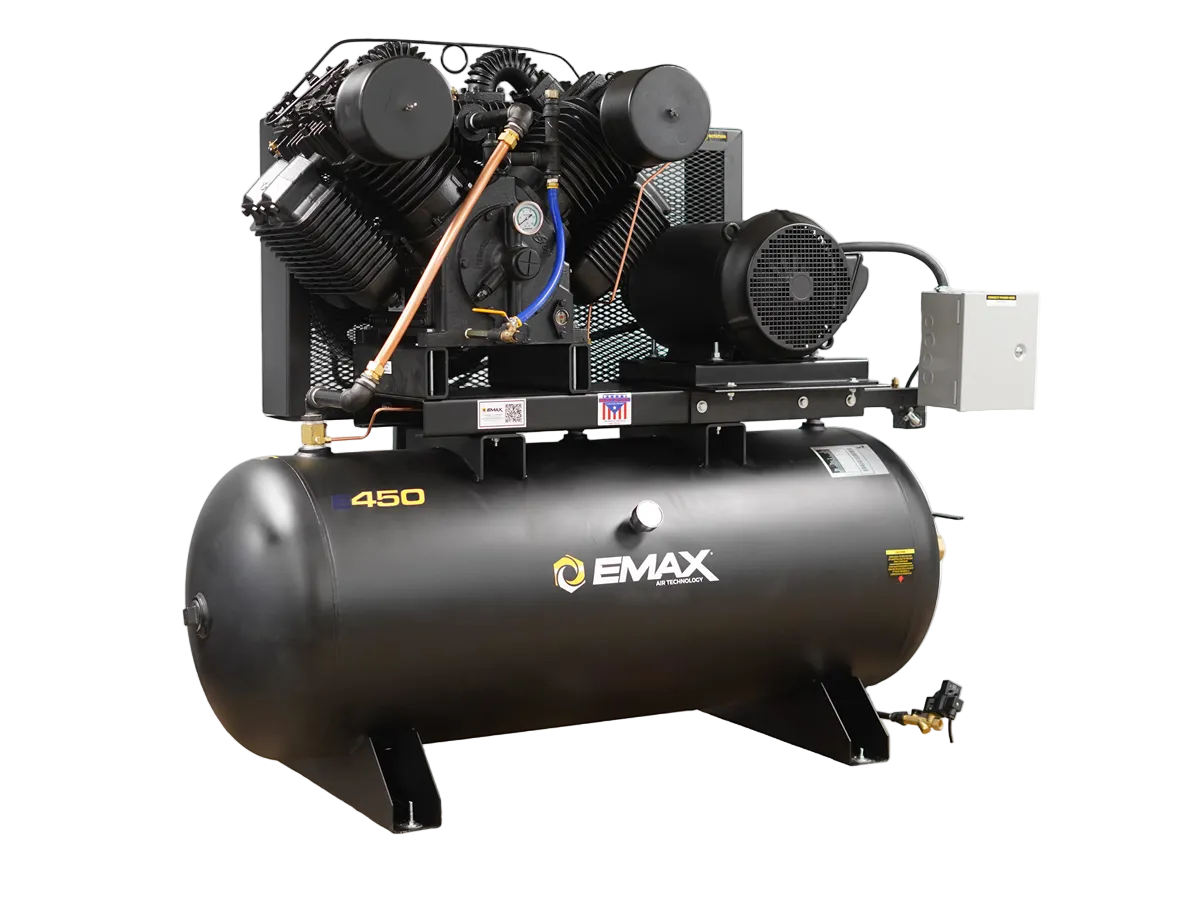 emax-compressor-25-HP-2-Stage-3-phase-horizontal-120Gallon-EMXEP25H120V3_f487f5e2-870a-4b39-bf81-e4b89cd7f4c4.png Emax Compressor 25 HP 2 Stage 3 Phase Horizontal 120 Gallon EMXEP25H120V3 - Image 1