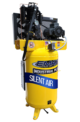 Emax Compressor 5 HP 1 PH 80 Gallon Vertical With Air Silencer-With Pressure Lube Pump EMXESP05V08I1