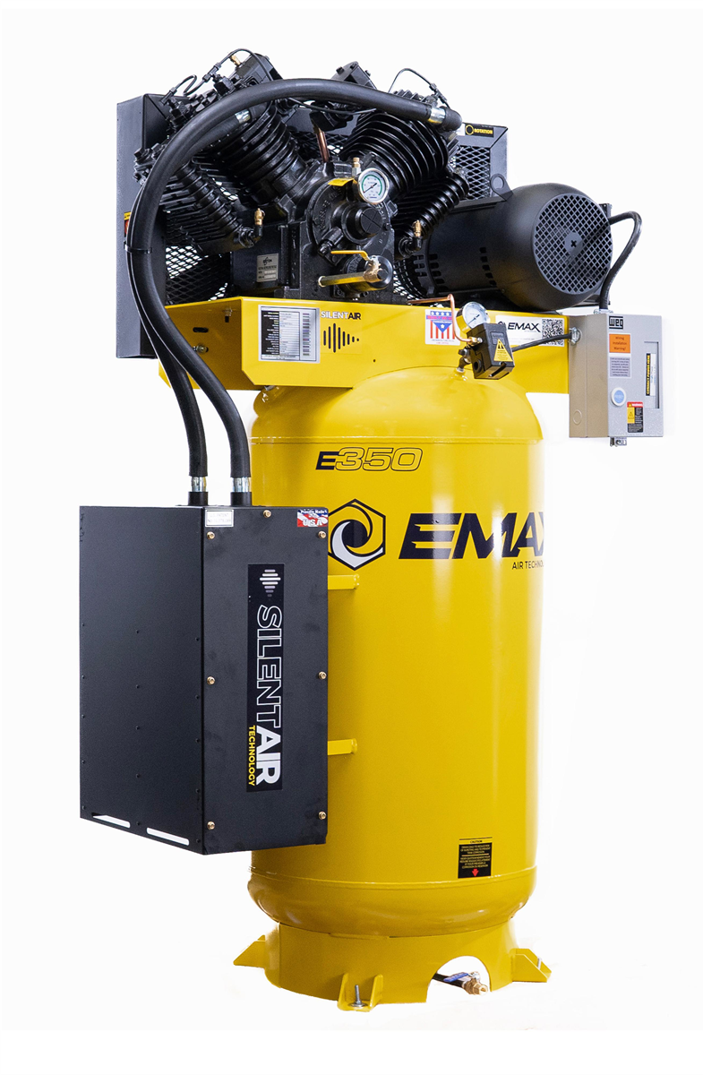 emax-compressor-7-5HP-2-stage-1Ph-vertical-80gallon-EMXES07V080V1_ca7474eb-6dc0-4eb9-a150-b64f2fe06fa8.png Emax Compressor 7.5 HP 2 Stage 1 Ph Vertical 80 Gallon EMXES07V080V1 - Image 1