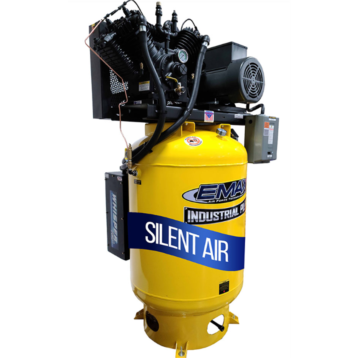 emax-compressor-industrial-plus-10HP-3PH-120-gallon-vertical-with-air-silencer-with-3CYL-pressure-lube-pump-EMXESP10V120Y3.png Emax Compressor 10HP Silent Air Compressor 3 Phase 120 Gallon Vertical Industrial Plus 3-Cylinder Pump EMXESP10V120Y3 - Image 1