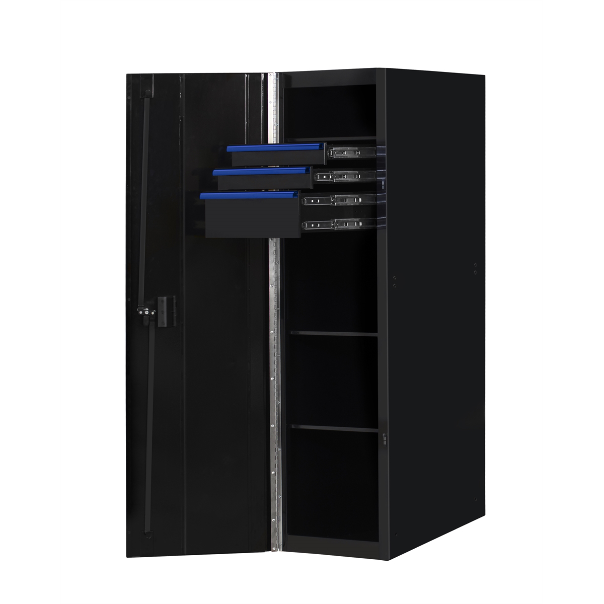 extreme-tool-19inch-3-Drawer-and-2-shelf-side-locker-EXTRX192503SLBKBU.png Extreme Tools 19'' 3-Drawer and 3-Shelf Side Locker EXTRX192503SLBKBU - Image 1
