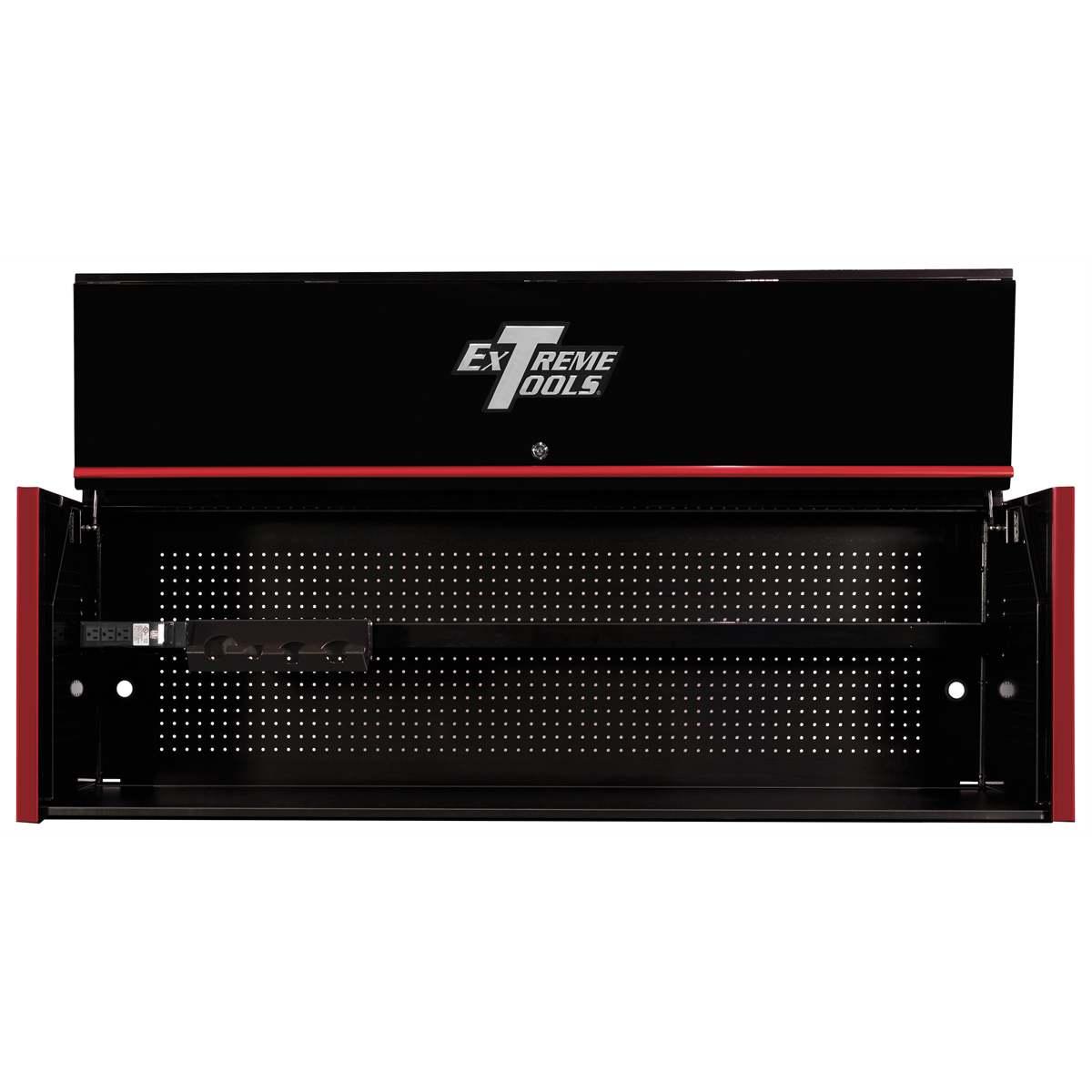 extreme-tool-RXSeries-pro-hutch-black-red-drawer-EXTRX722501HCBKRD.png Extreme Tools RX Series Pro Hutch Black Red-Drawer EXTRX722501HCBKRD - Image 1